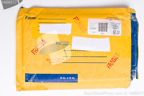 Image of US Postal Service Mailer Envelope Package FRAGILE