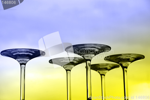 Image of Martini glasses