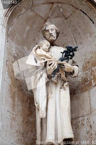 Image of Saint Joseph, Dubrovnik cathedral