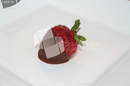 Image of Strawberry diped in chocolate