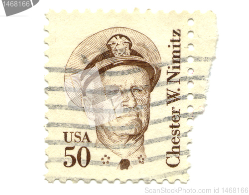 Image of Old postage stamp from USA 50 cent 
