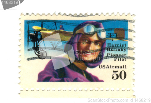 Image of Old postage stamp from USA 50 cent 