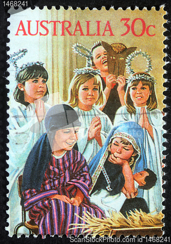 Image of Christmas stamp 