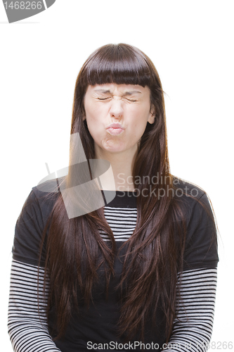 Image of woman expressions