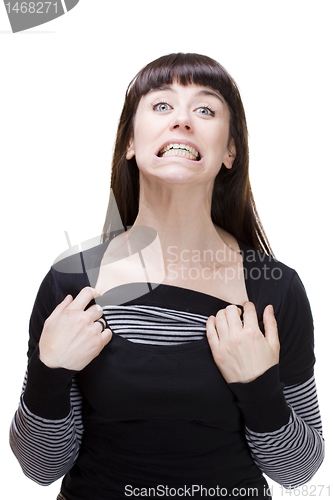 Image of woman expressions