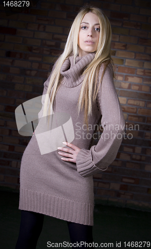 Image of young woman model