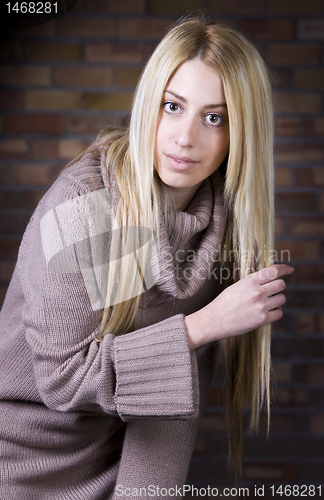 Image of young woman model