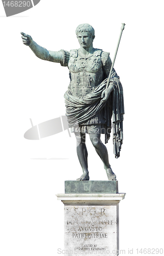 Image of augustus emperor statue