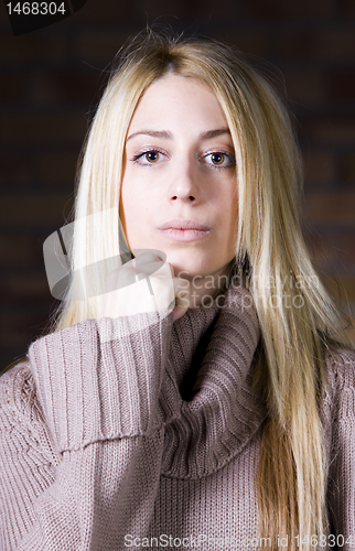 Image of young woman model