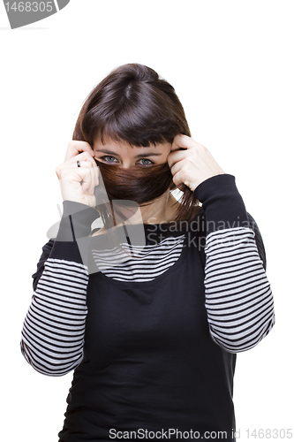 Image of woman expressions