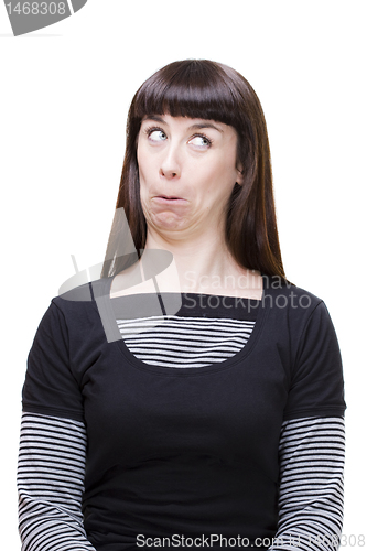Image of woman expressions