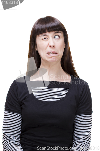 Image of woman expressions