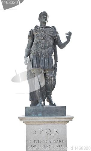 Image of iulius caesar emperor statue