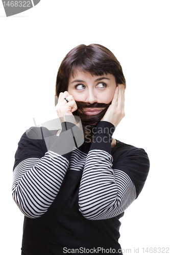 Image of woman expressions