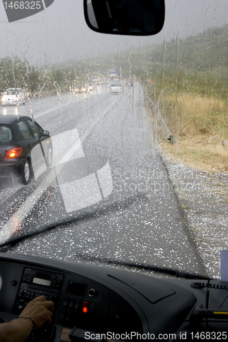 Image of hail storm