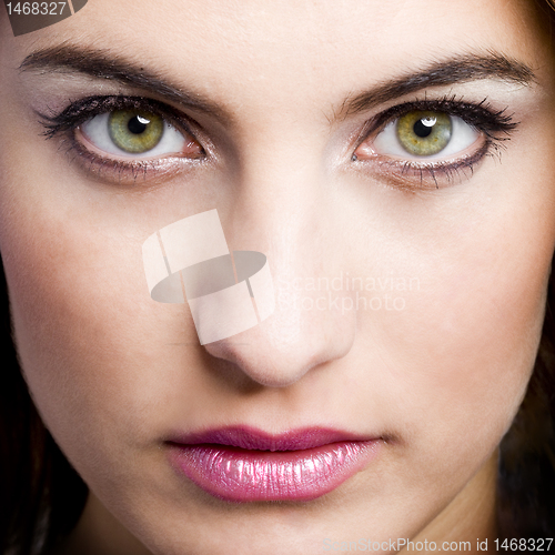 Image of young woman portrait