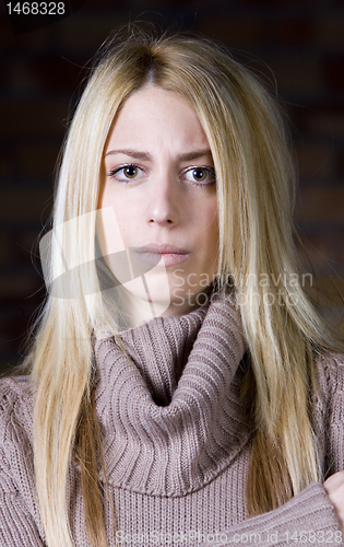 Image of young woman model