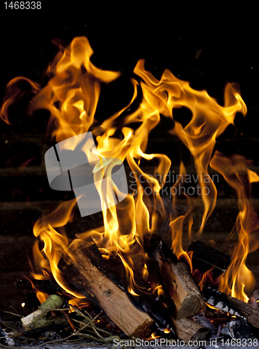 Image of fire flames