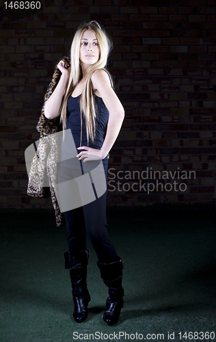 Image of young woman model