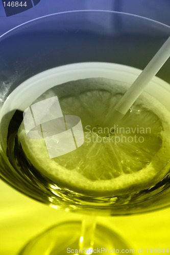 Image of Martini glass close-up