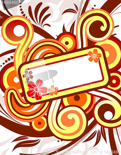 Image of Floral frame