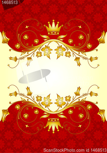Image of Floral frame