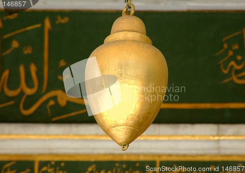 Image of Golden pendent