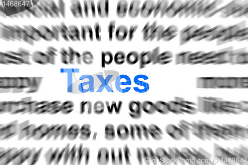 Image of taxes