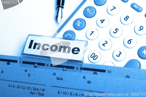 Image of income