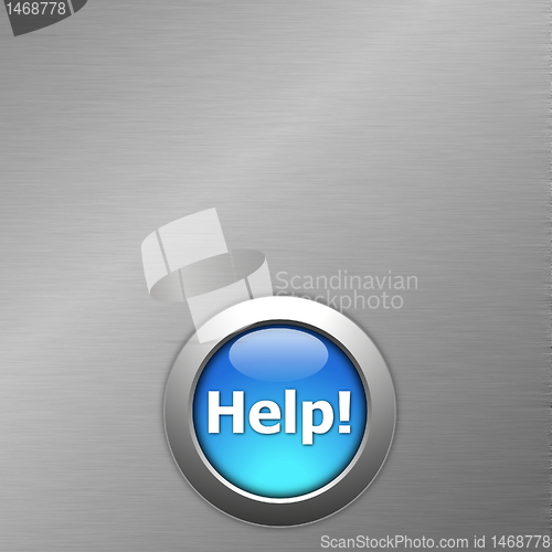 Image of blue help button