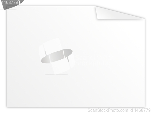 Image of empty paper