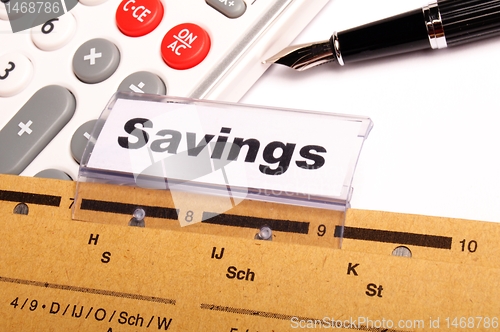 Image of savings