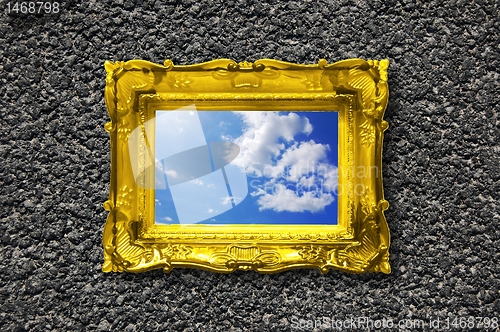 Image of blue sky