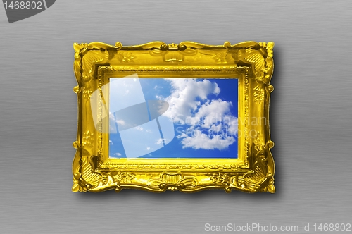 Image of blue sky