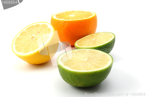 Image of lemon orange and citron fruit