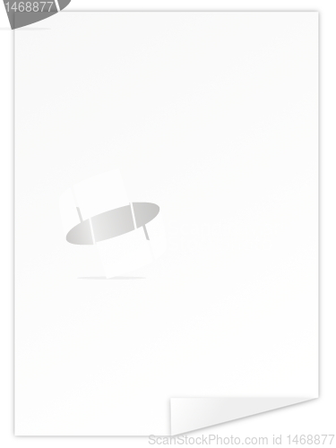 Image of blank sheet paper