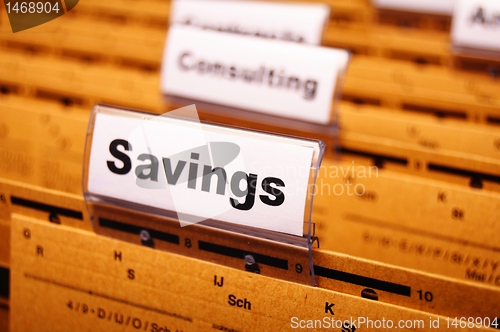 Image of savings