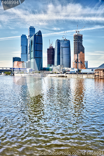 Image of Skyscrapers in Moscow - Russia