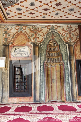 Image of Aladza painted mosque, Tetovo, Macedonia