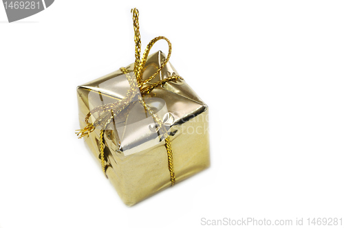 Image of Golden gift box