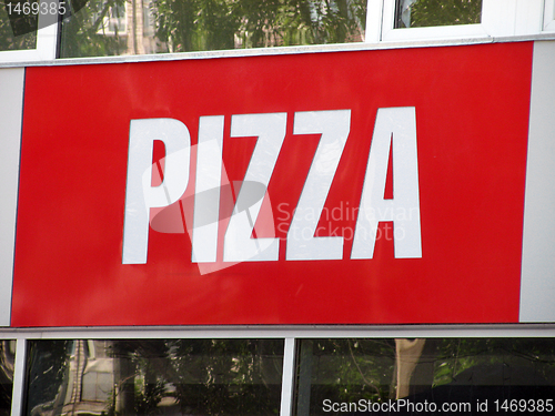 Image of Pizza signboard