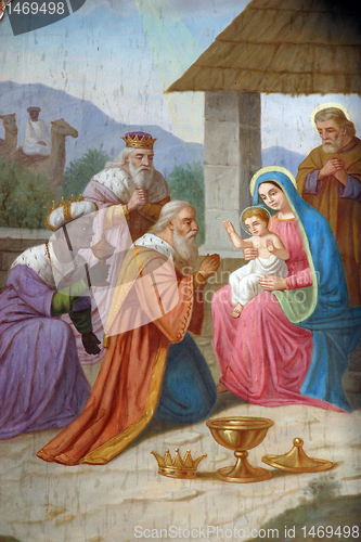 Image of Nativity Scene, Adoration of the Magi