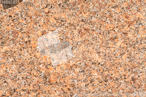 Image of Full Frame Close Up Highly Polished Pink Granite Rock Surface