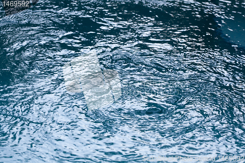 Image of Full Frame Ripples Water Surface for Background