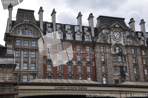 Image of Victoria Station in London