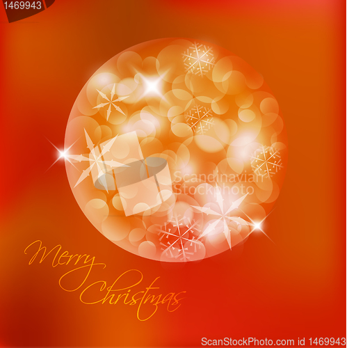 Image of Vector Christmas card