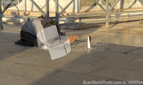 Image of Portrait of a beggar 