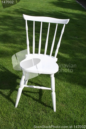 Image of White chair