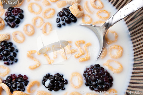 Image of Stressful Day in Cereal Letters