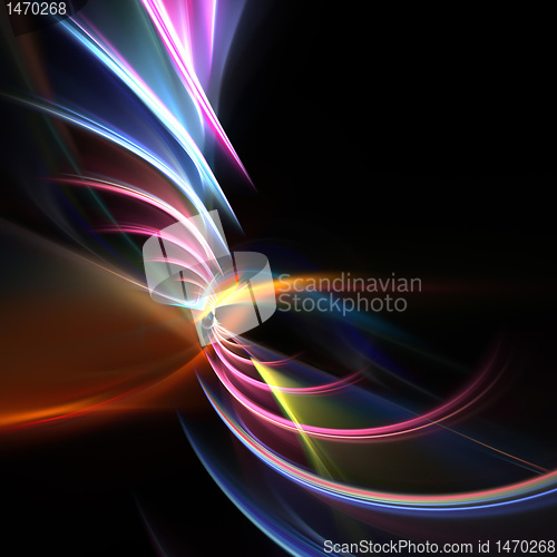 Image of Swirly Fractal Swoosh Layout